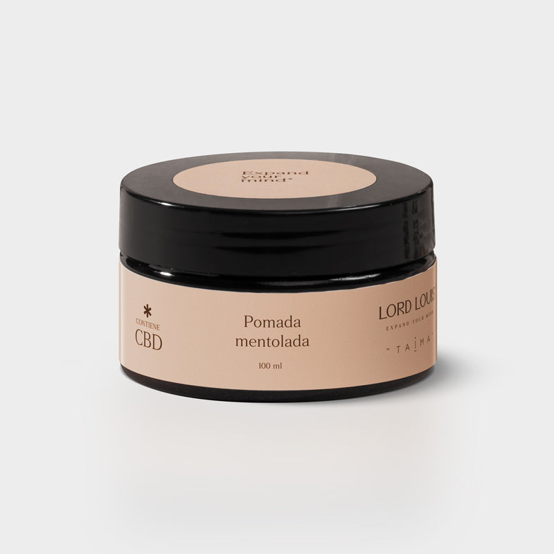 Pomada Mentolada Lord Louis con CBD 2 %, 150 ml