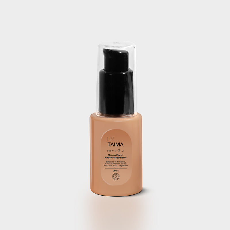 Sérum Facial Antienvejecimiento TAIMA con CBD 1 % y Argirelina 2 %, 30 ml